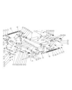 Lift Assembly Diagram and Parts List for M60-KW 53AI8CTX750-25-HP-OHV Cub Cadet Lawn Tractor